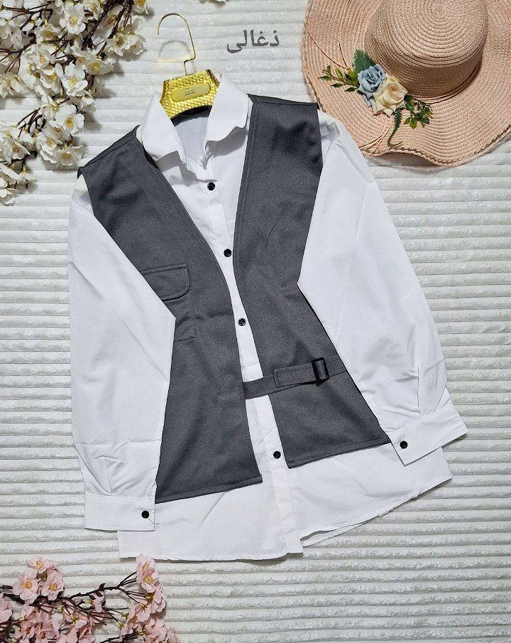 ست شومیز و وست مازراتی زنانه