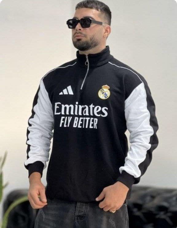 دورس نیم زیپ قواره لش کیت باشگاهی رئال